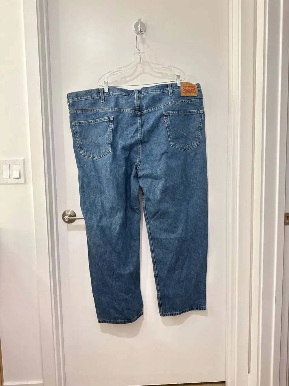 Levi's Men's 550 Relaxed Fit Big & Tall Jeans Size 50x29